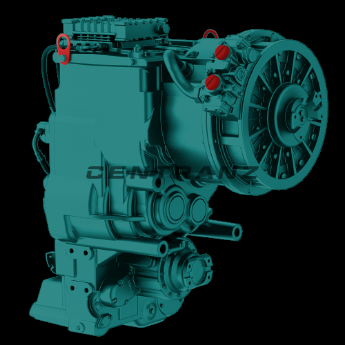 15312737 6WG310 ZF Transmission Terex TA40