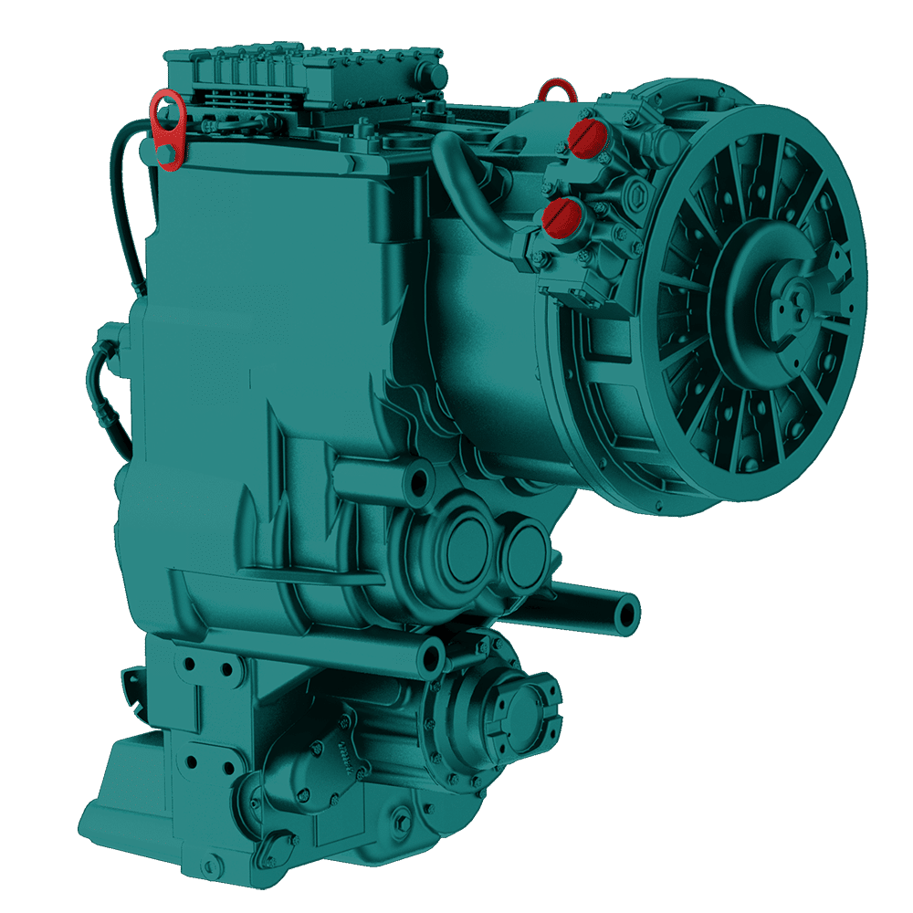 6WG260 ZF Transmission | Terex, CASE, Moxy, Liebherr & Doosan